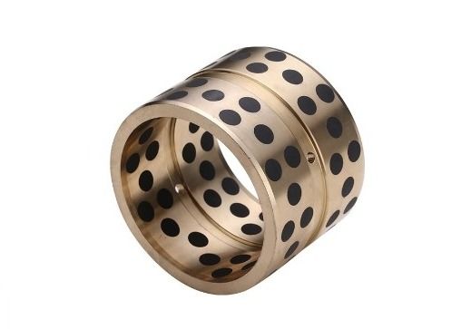 ग्रेफाइट स्नेहन CuZn25AI5Mn4Fe3 VSB-50 ठोस कांस्य झाड़ी